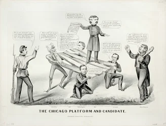 Die Chicago-Plattform und Kandidat, 1864